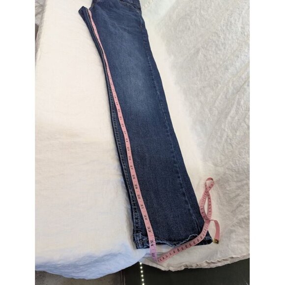 Levi's 505 Men's Regular Fit Jean, 36Wx34L - Medium Stonewash straight leg V6 - Picture 3 of 6